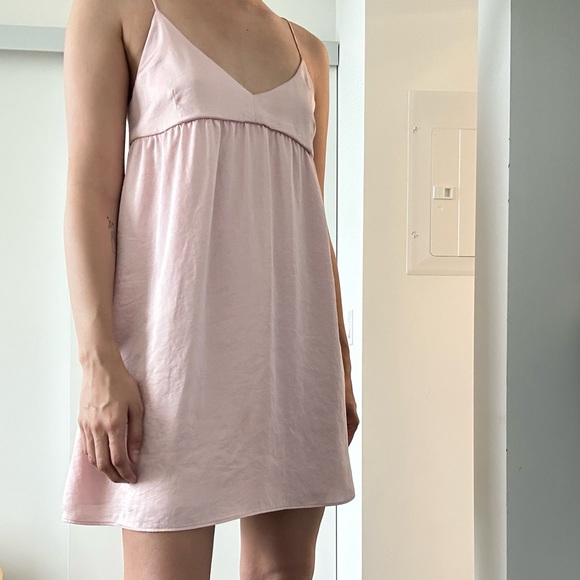 wilfred pink lover dress from aritzia - Picture 3 of 5